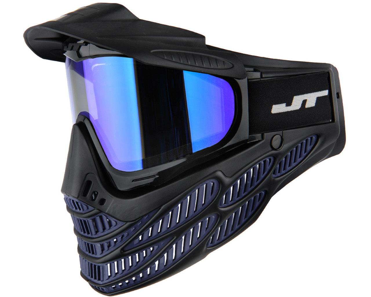 JT Flex 8 Paintball Mask - Black/Blue