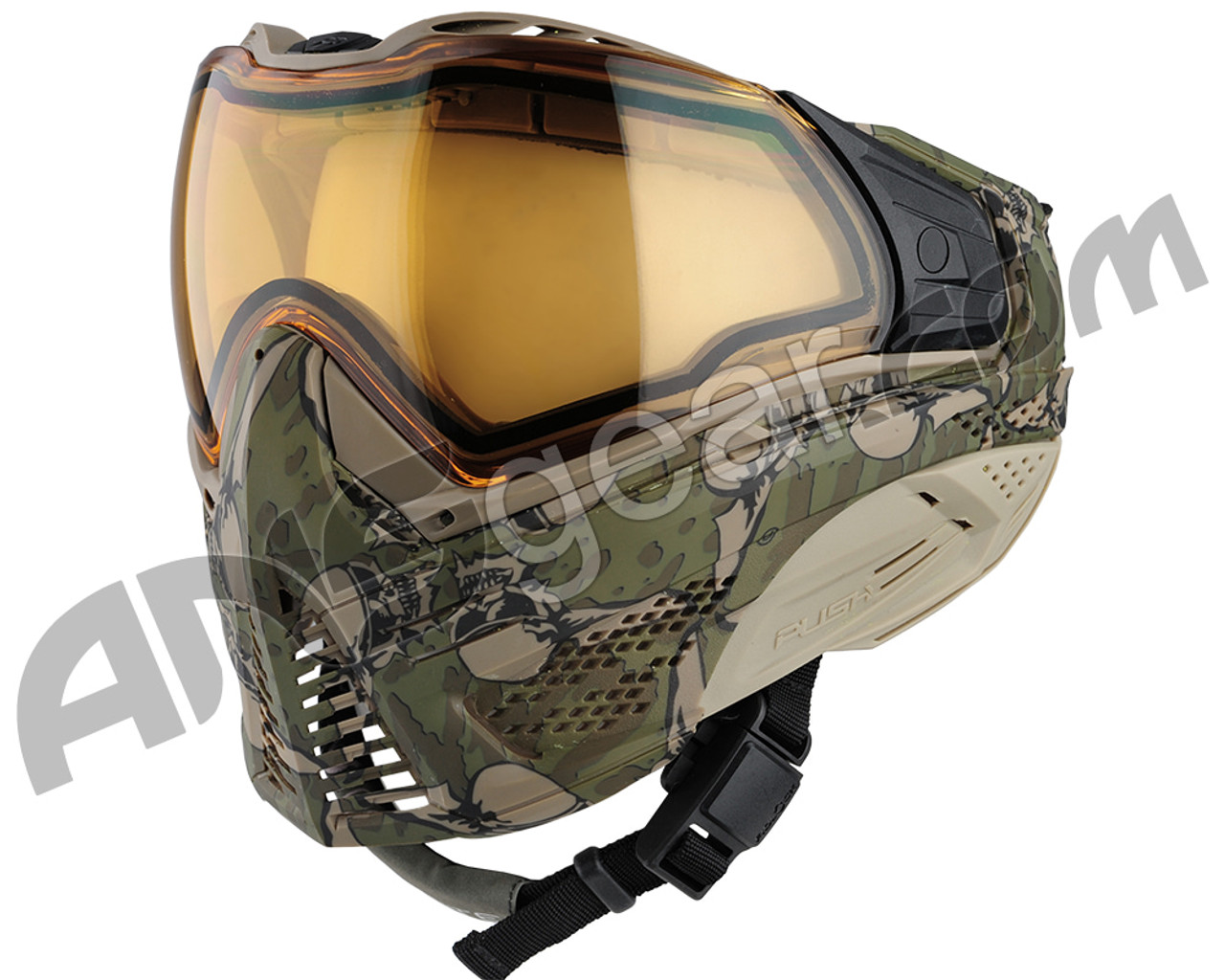 Refurbished Push Unite Paintball Mask Sandana Olive (0210177)
