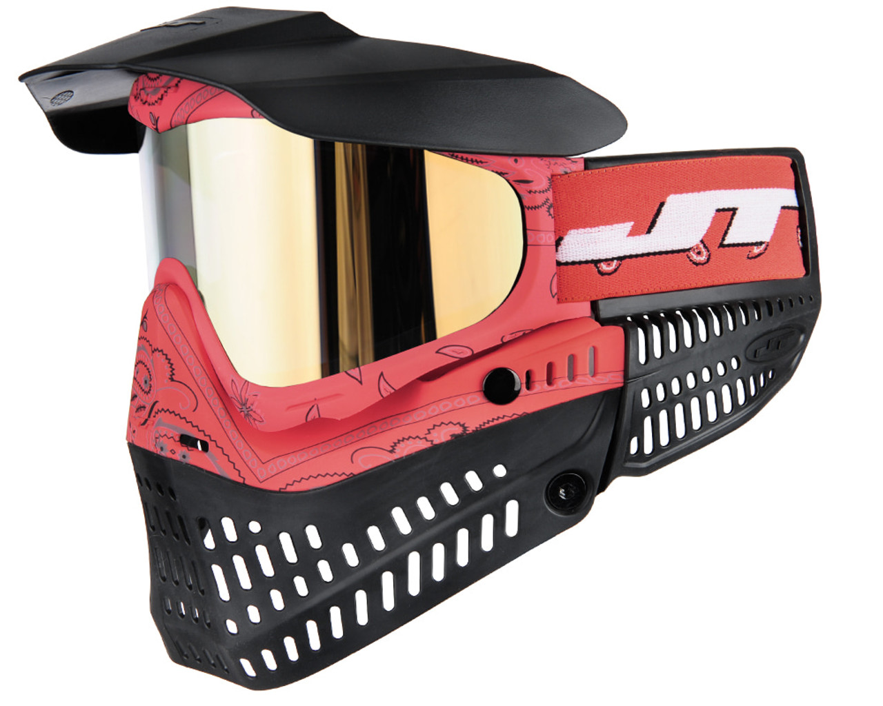 JT ProFlex X red/black ゴーグルマスク JT Spectra ProFlex X Goggle/Mask - Red | Forlai Sports