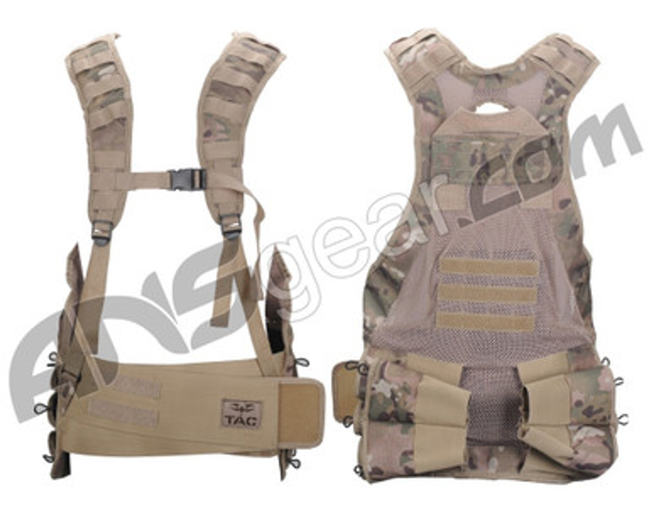 Valken V-Tac Bravo Paintball Vest - Multicam - Small/Medium
