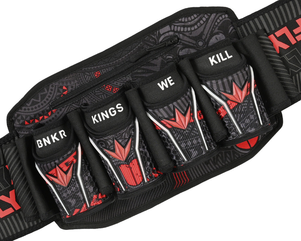 Pack Bunkerkings Fly2 – 4+7 – Crâne Rouge – Avec 8 Dosettes ESC – Neuf