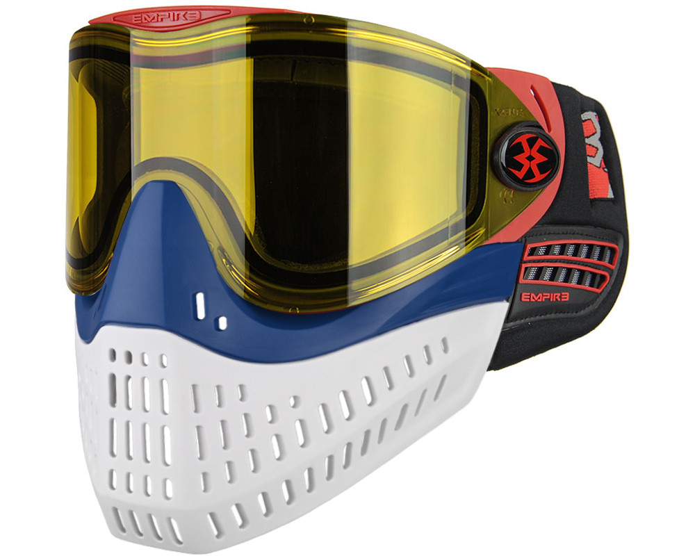 Empire Paintball Mask Replacement Lens - Red Thermal Anti-Fog Lens