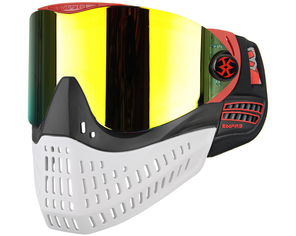 Masque De Paintball Empire E Vents – Blanc – Vintage – Occasion