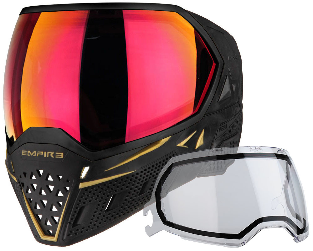 ペイントボール用プロテクター 迷彩 マスク付 セット Empire製 Empire EVS Cheetah Nightfall with Thermal Ninja Lens