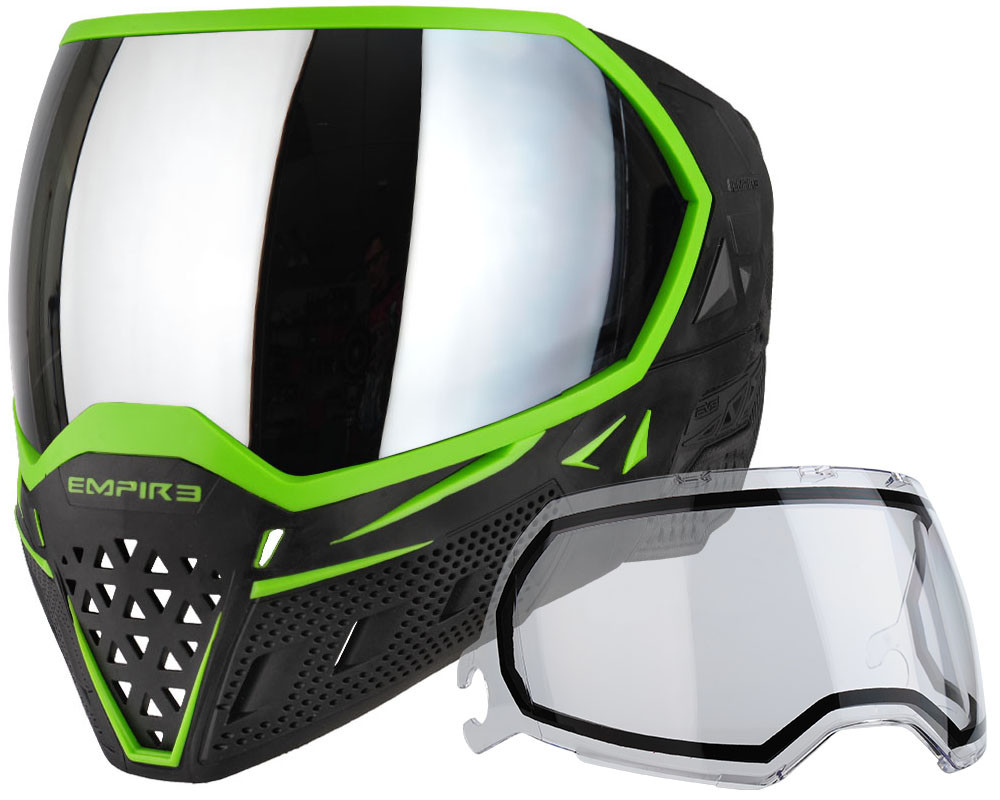 Masque Scott Prospect WFS Premium roll-off noir et blanc écran clair