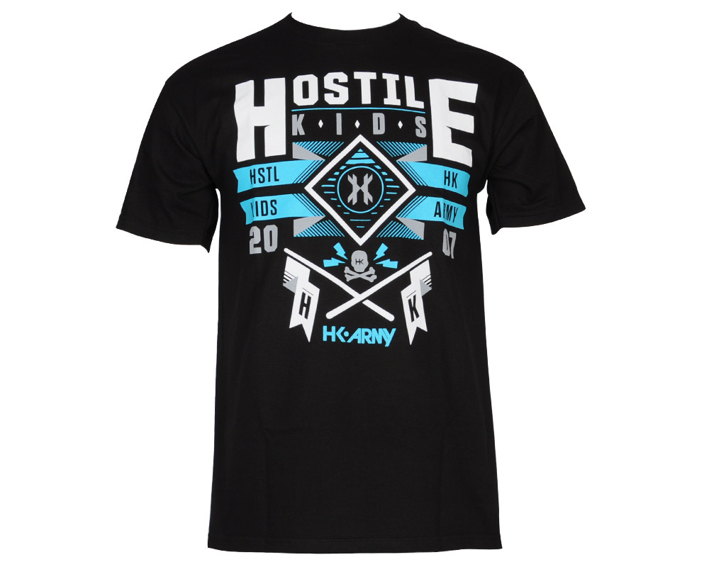ウェア HK HK Army Nautical Paintball T-Shirt - Black - Medium (ZYX-1180)