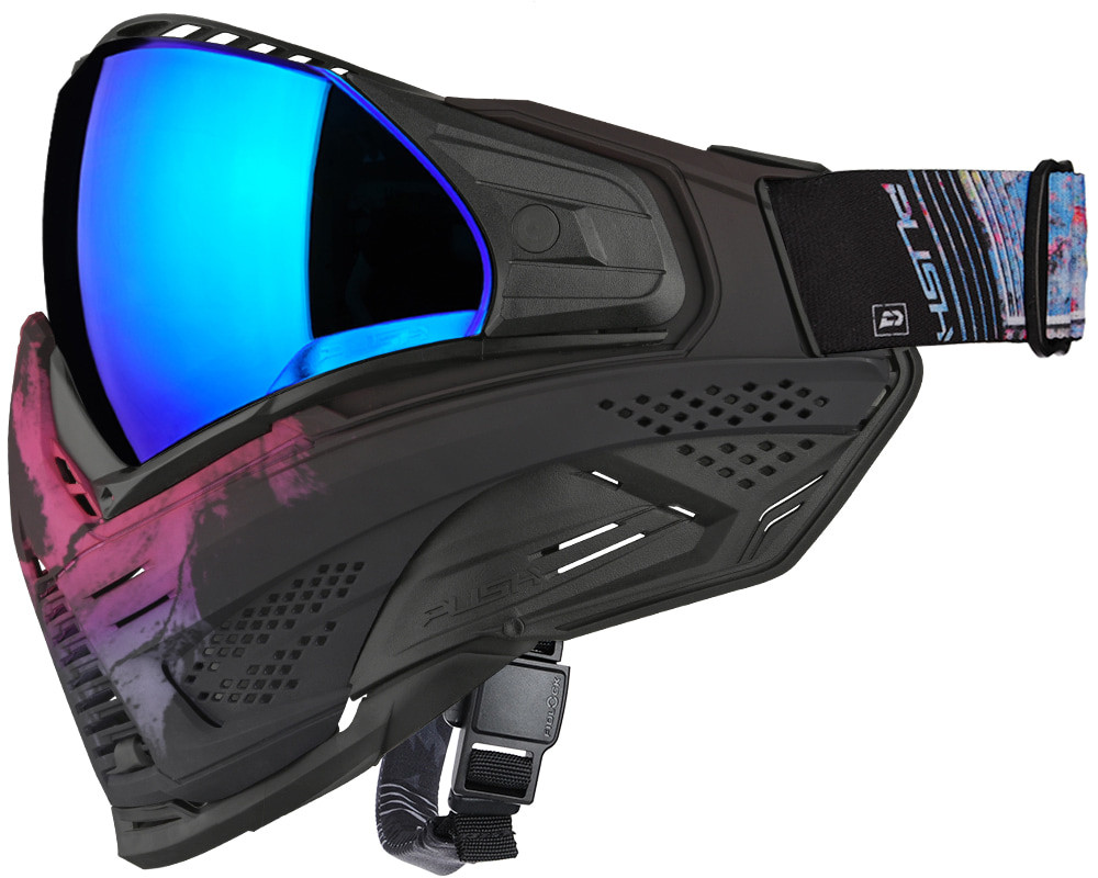 Push Unite XL Paintball Mask - Infamous Cotton Candy Skull