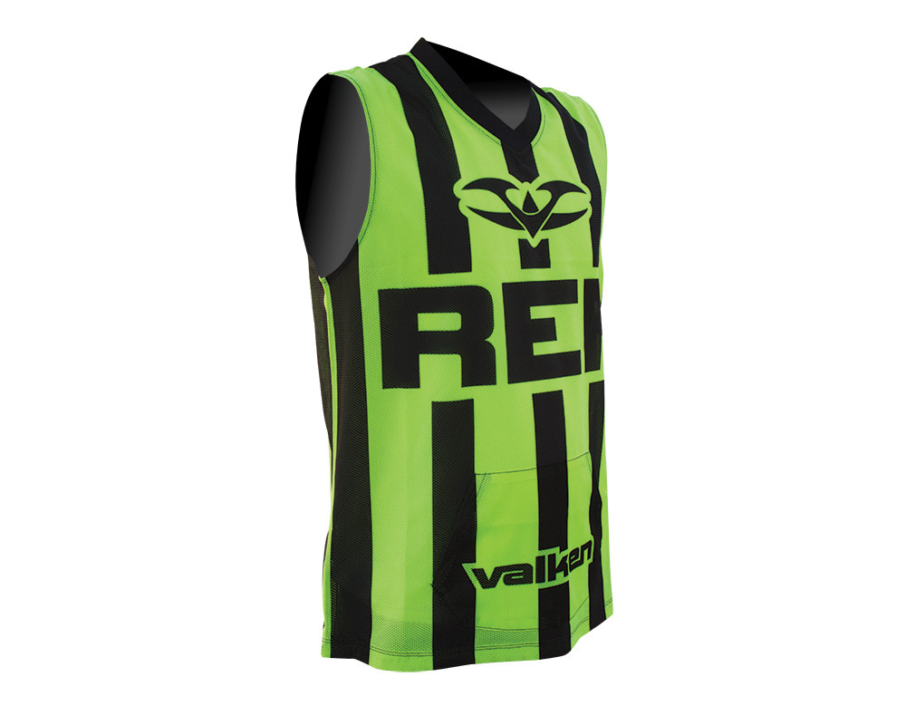 Valken Sleeveless Paintball Referee Jersey Highlighter XL (ZYX1325)