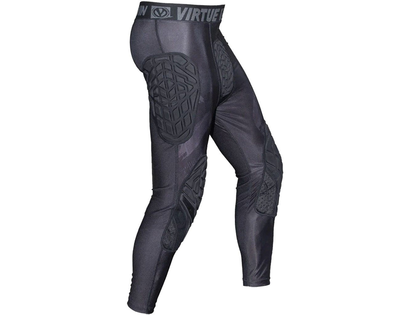 Virtue Breakout Padded Compression Paintball Pants - Black