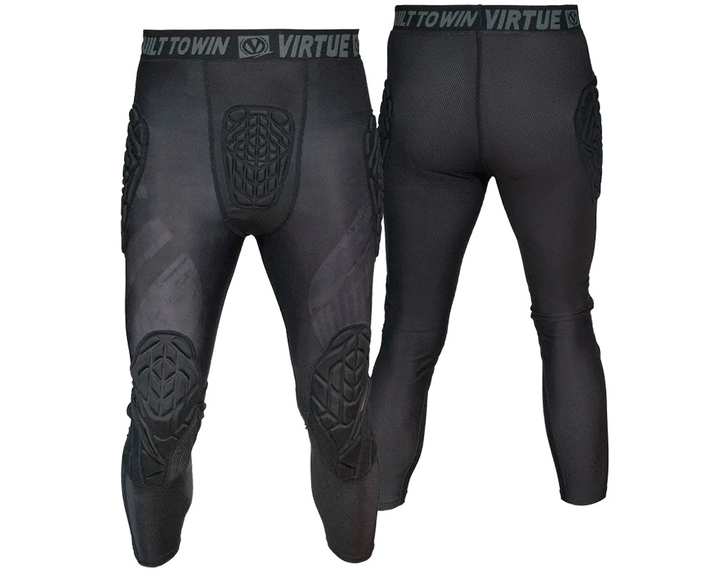 Virtue Breakout Padded Compression Paintball Pants Black