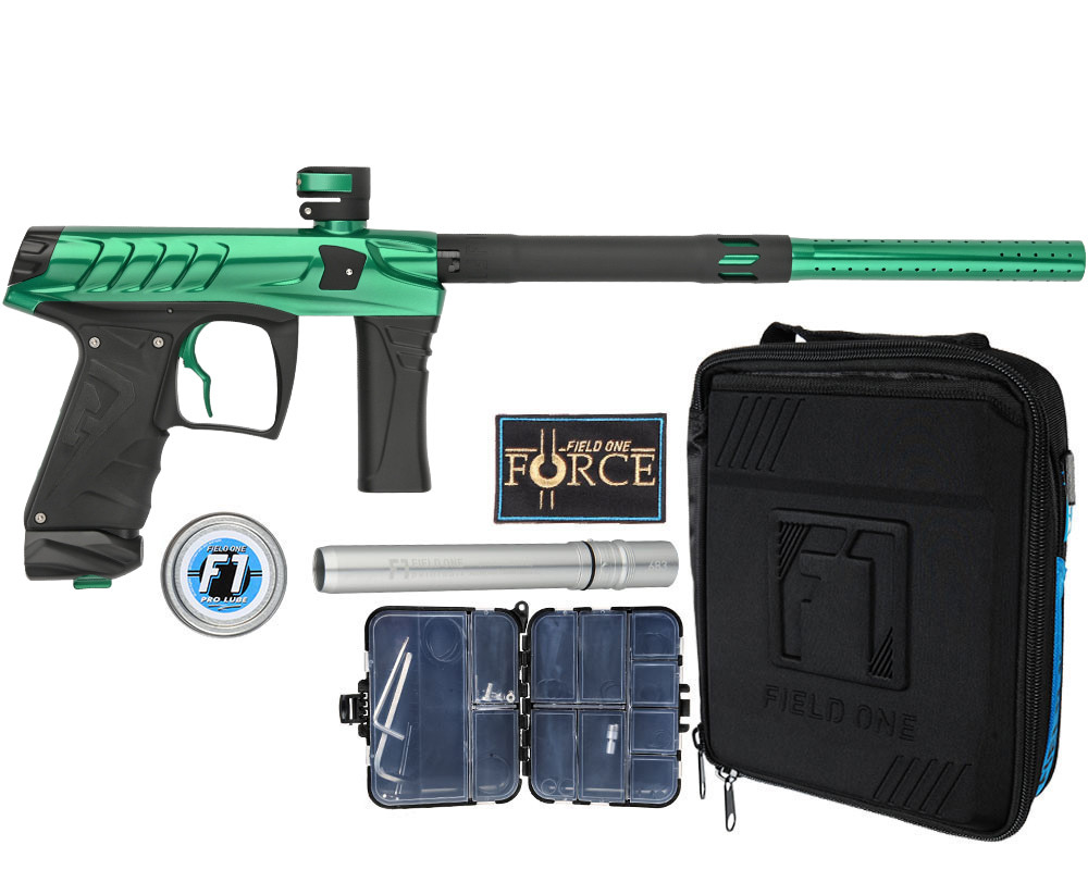 Field One Force Paintball Gun - Gloss Emerald/Dust Black