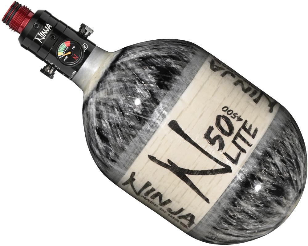 Ninja Lite Carbon Fiber Air Tank - 50/4500 w/ Pro V3 Regulator