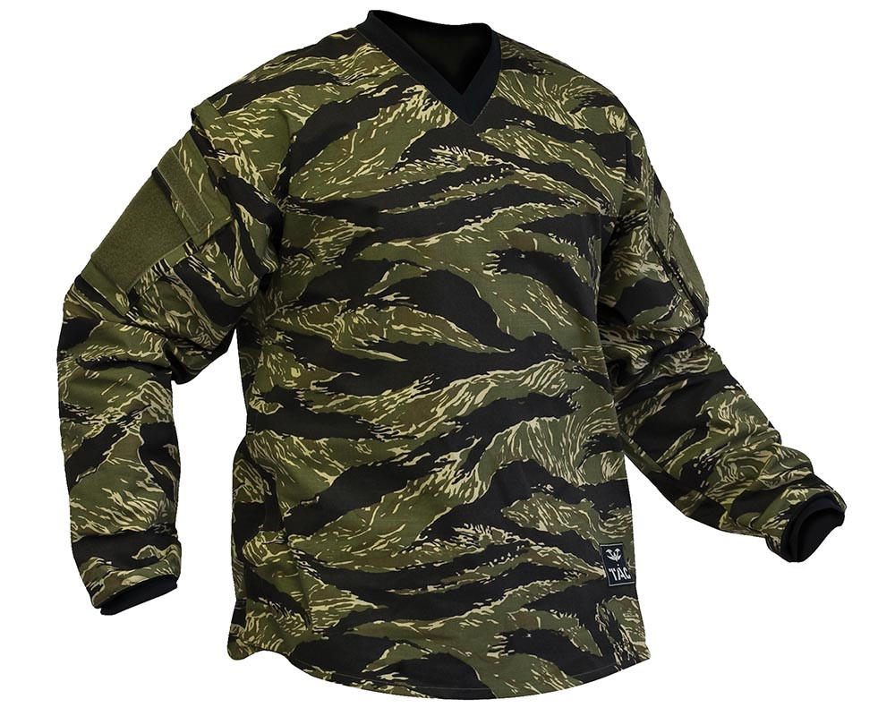Valken V-Tac Sierra Paintball Jersey - Tiger Stripe - Small (ZYX-1893)