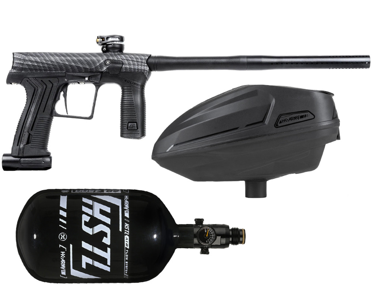 HK Army Etha 3 Electronic Paintball Gun Sonic Bundle