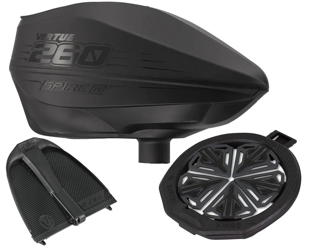Virtue Spire IR2 260 Paintball Loader w/ Speed Feed & Spring Ramp