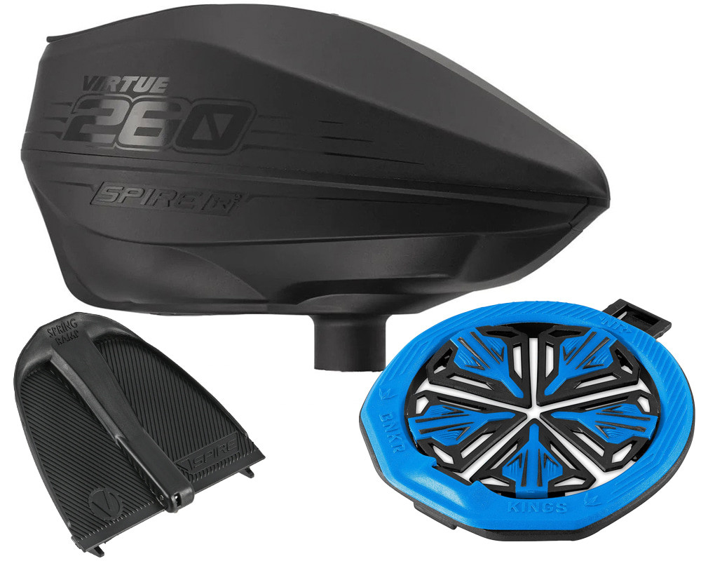 Virtue Spire V Paintball Hopper / Loader (Noir