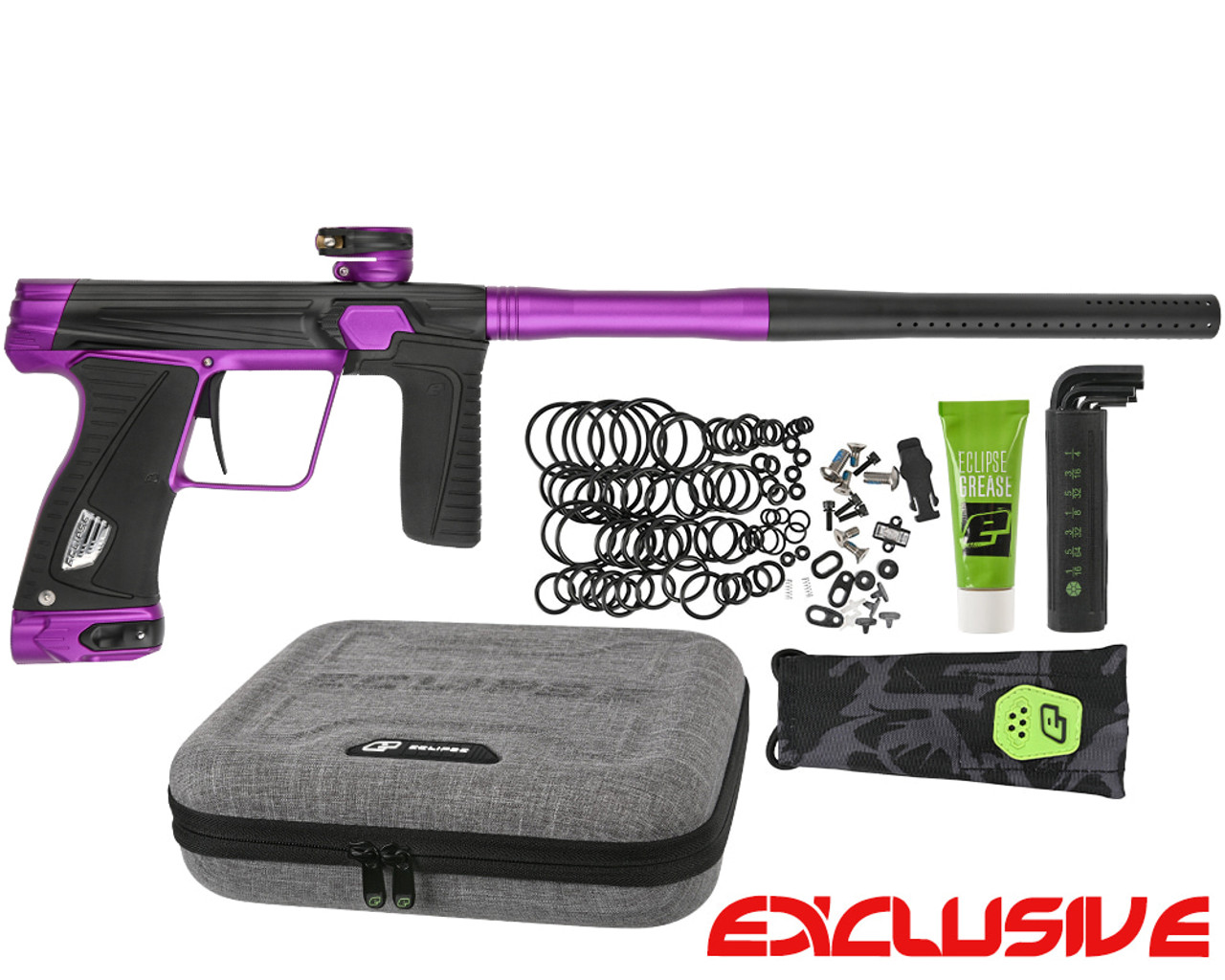 Planet Eclipse Gtek 180R Paintball Gun - Black/Electric Purple Planet Eclipse Gtek 180R Paintball Gun - Black/Electric Purple