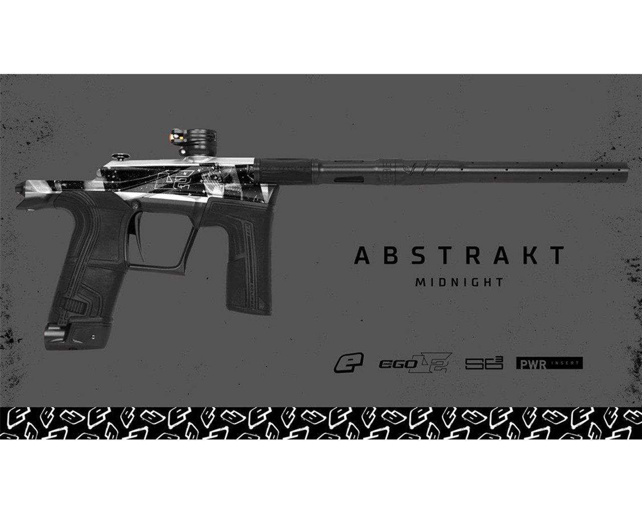 Planet Eclipse Abstrakt Ego LV2 Paintball Gun - Midnight