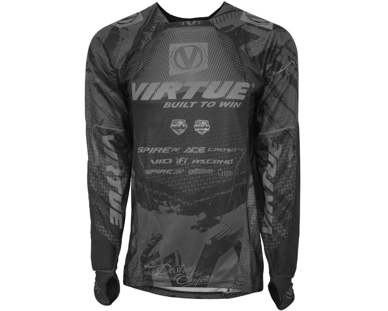 Virtue Pro Paintball Jersey Black