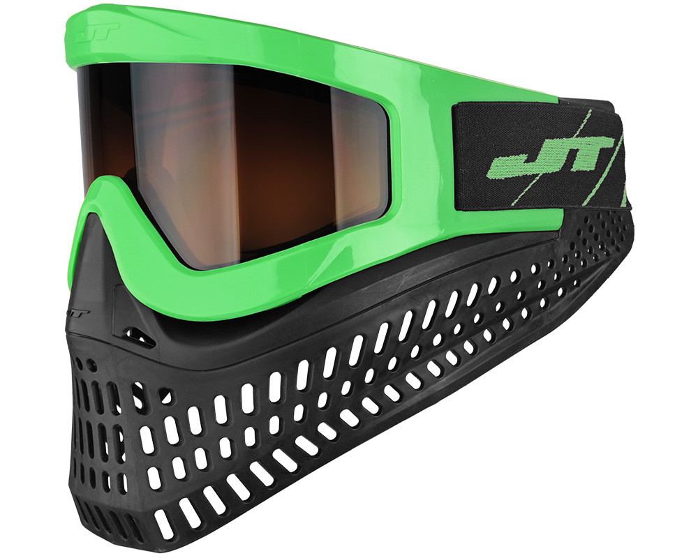 JT ProFlex X Paintball Mask w/ Quick Change System - LE Lime (23292)
