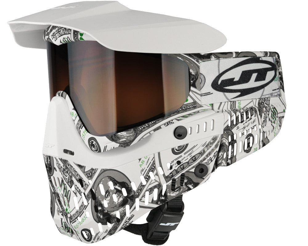 JT ProFlex Paintball Mask - LE 100 Dollar Bill w/ 1 Lens