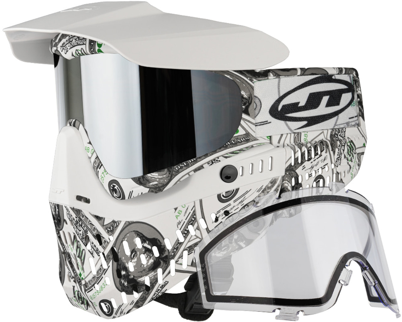 JT ProFlex Paintball Mask - LE 100 Dollar Bill
