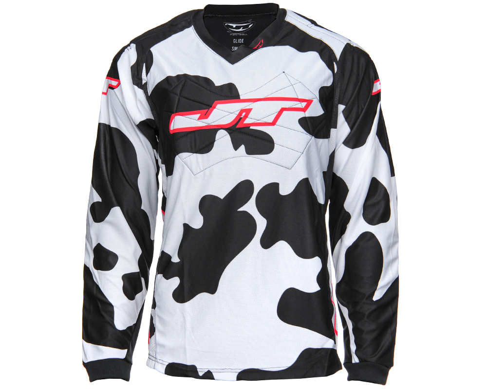 JT Glide Paintball Jersey - Retro Cow - 2X-Large (ZYX-3251)