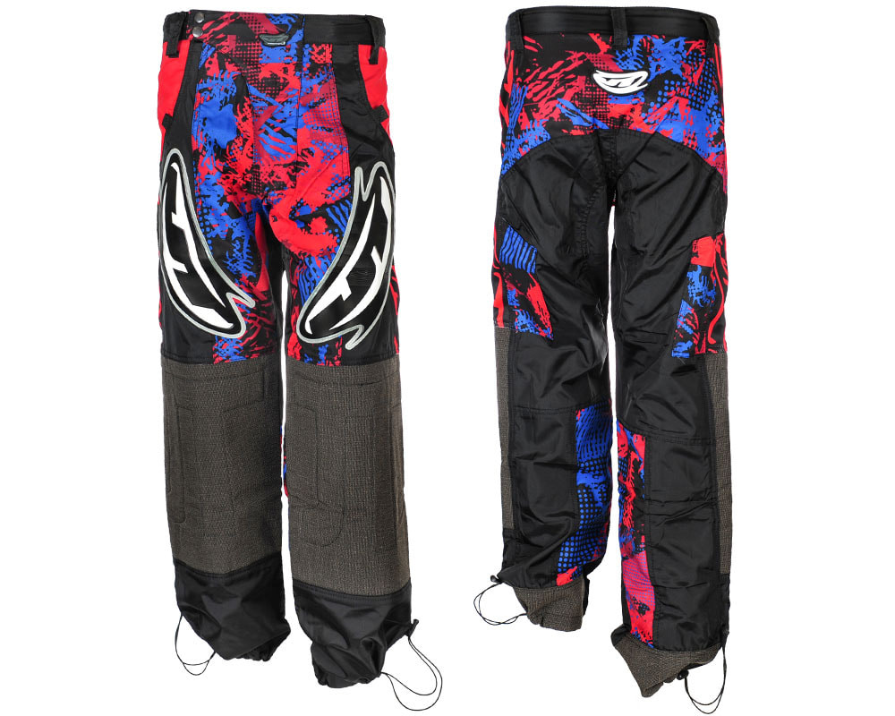 JT Team Paintball Pants - Retro Red/Blue - Medium (ZYX-3253)