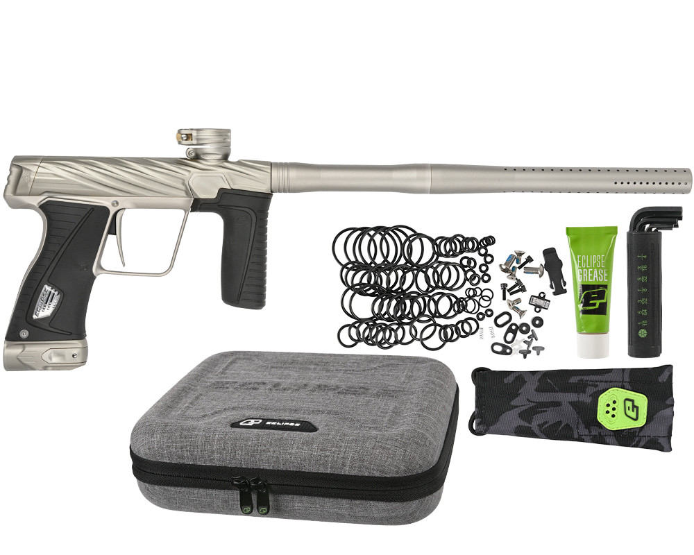 HK Army Orbit Gtek 180R Paintball Gun By Planet Eclipse - Pewter