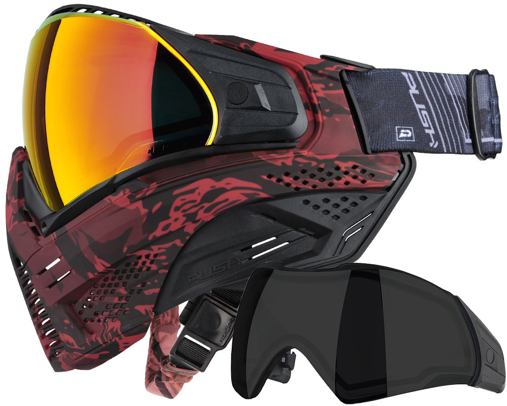 Masque de paintball Push Unite (FLX Smoke Camo