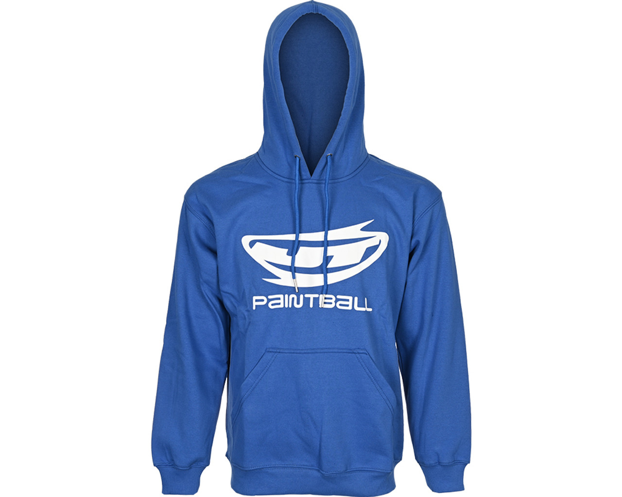 JT Paintball Hooded Pull Over Sweatshirt Blue