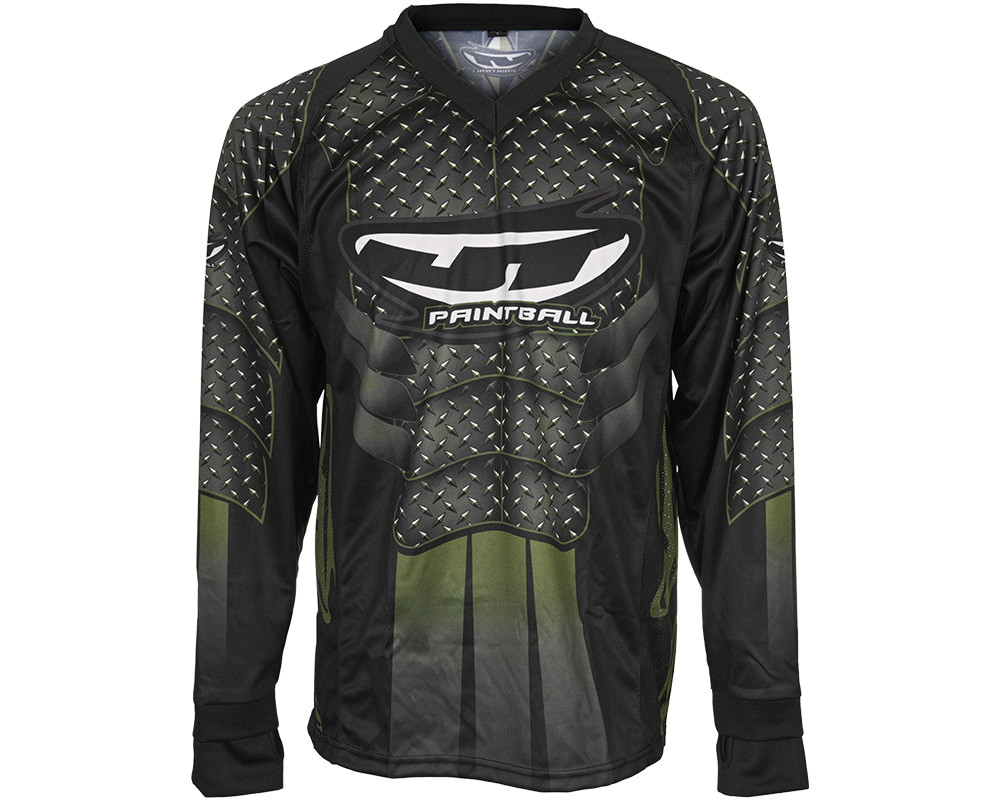 JT Diamond Plate Paintball Jersey - Olive