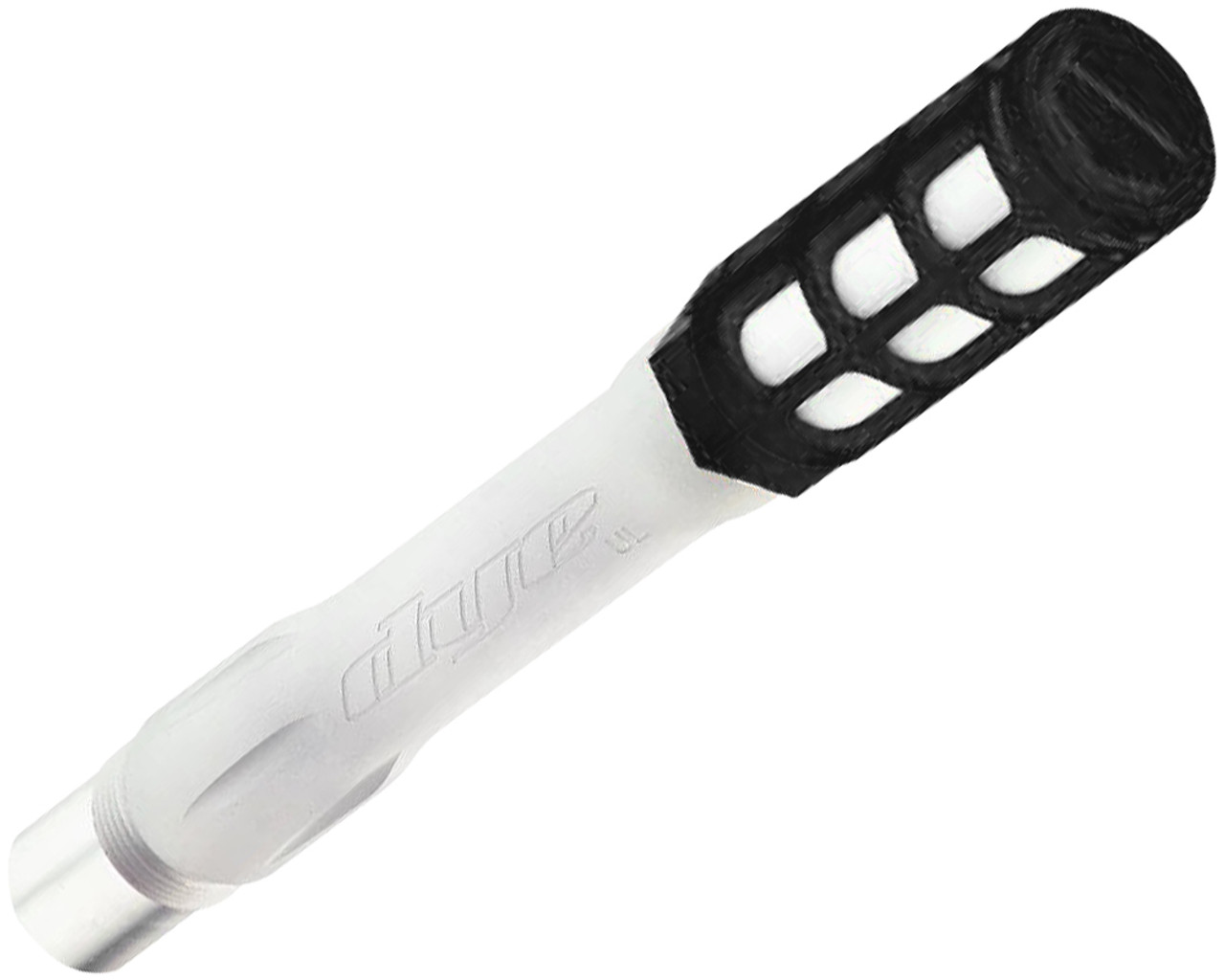 Dye Ultralite QT Barrel w/ Tech Silencer Autococker Threaded Clear