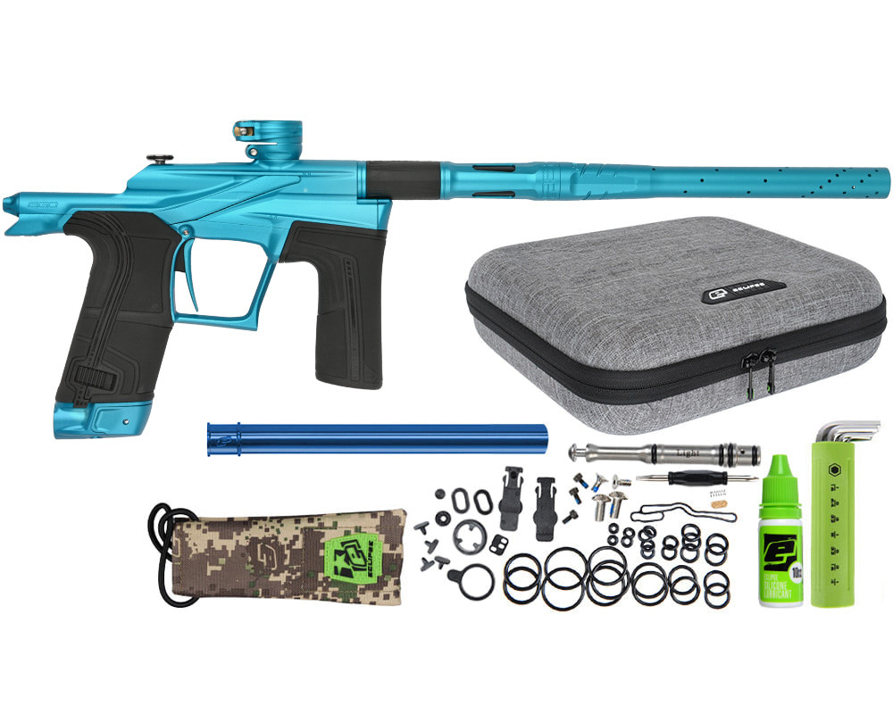 Blemished Planet Eclipse Ego LV2 Paintball Gun - Teal/Teal