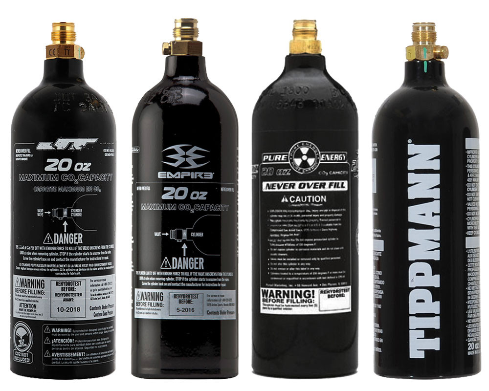 Refurbished - 20 Oz CO2 Tank (Brand Varies) (031-0228)