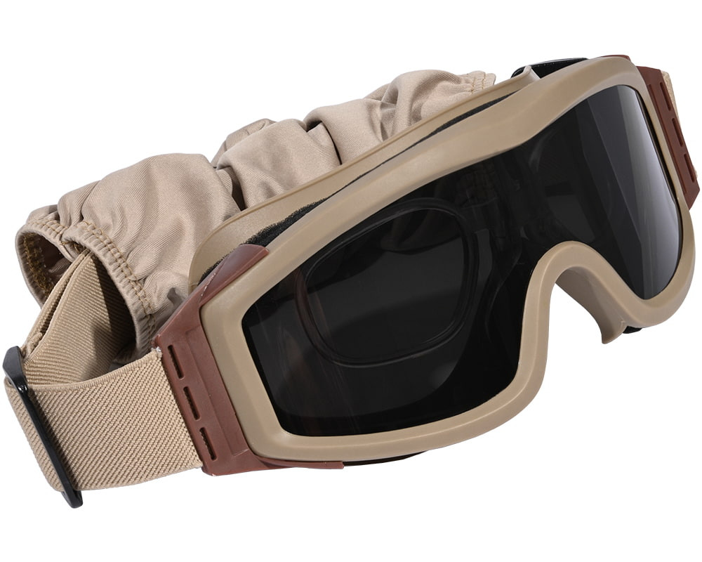 Refurbished Valken VTac Tango Airsoft Goggles Thermal Lens Tan w