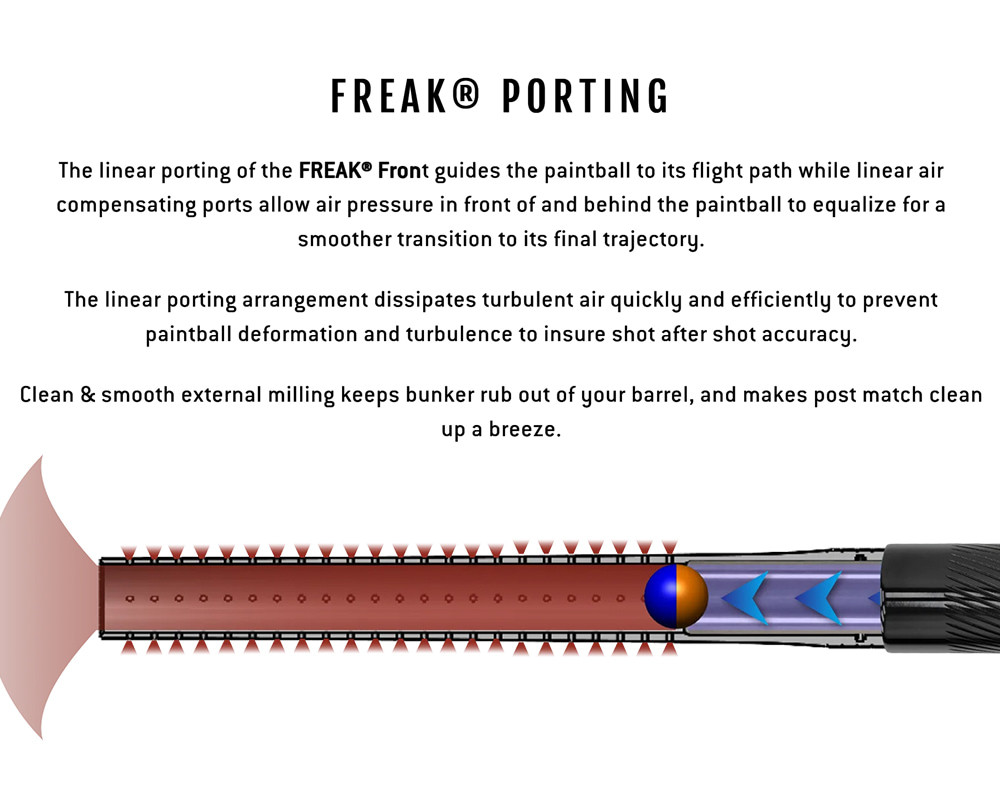 Embout De Canon Freak Barrel Silver - Occasion, Bon État
