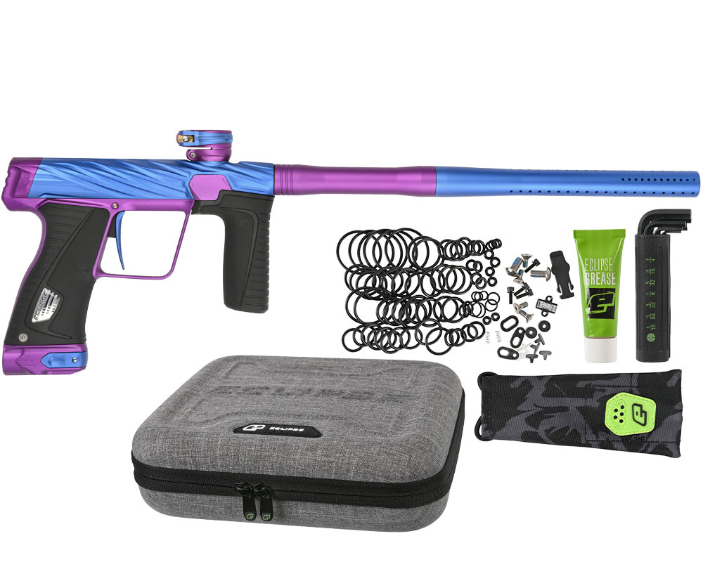 HK Army Orbit Gtek 180R Paintball Gun By Planet Eclipse - Blue/Purple