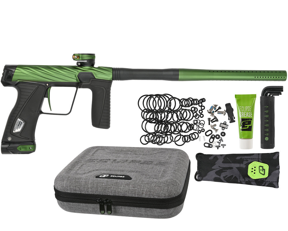 HK Army Orbit Gtek 180R Paintball Gun By Planet Eclipse - Green/Black