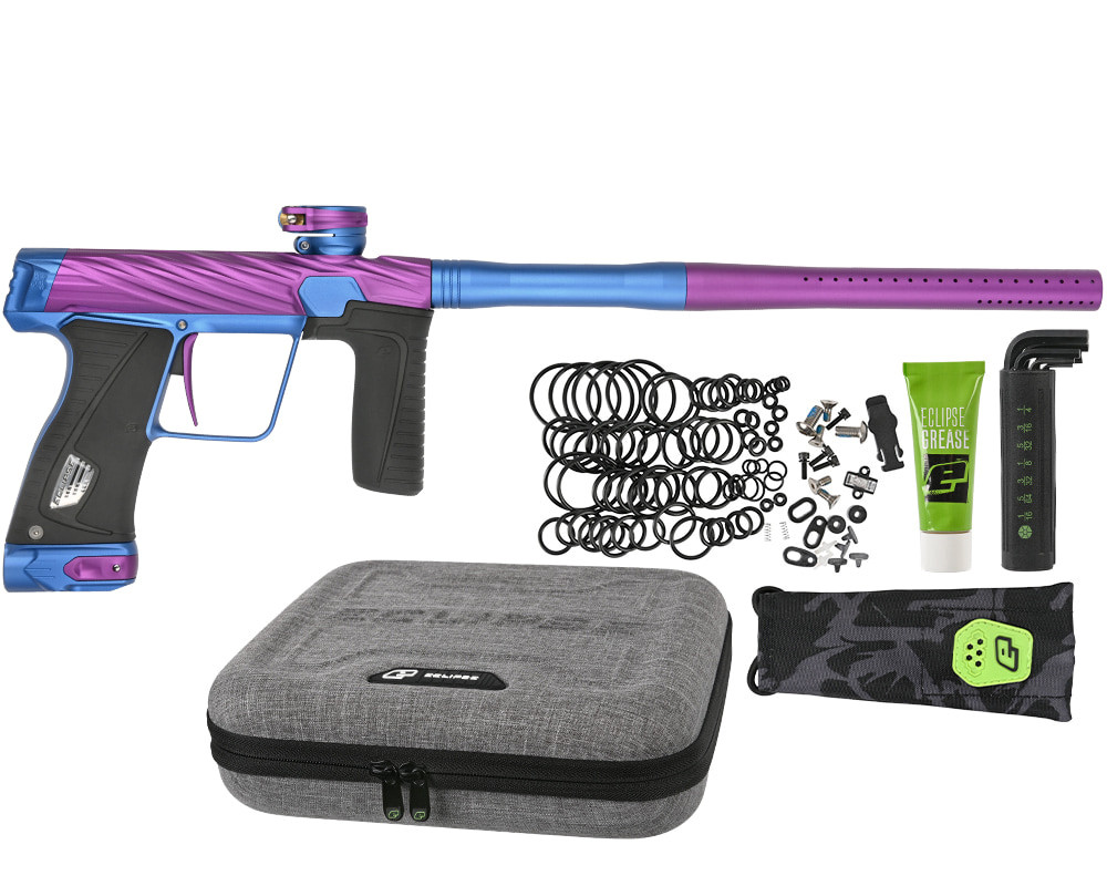 HK Army Orbit Gtek 180R Paintball Gun By Planet Eclipse - Purple/Blue
