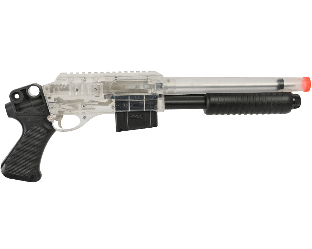 トイガン AIR  SOFT  GUN Crosman Pump Action Stinger S32P Airsoft Shotgun - Clear