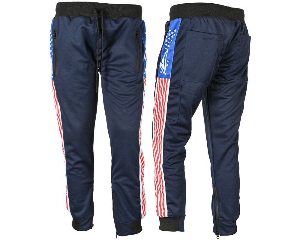 Refurbished - JT Lounger Paintball Pants (Jogger Fit) - USA Flag