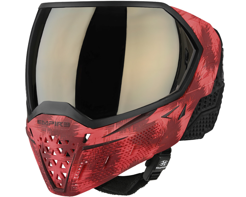 Masque De Paintball Empire EVS Noir Avec Sacoche - Occasion, Lentille Transparente Neuve, Fonctionne Parfaitement