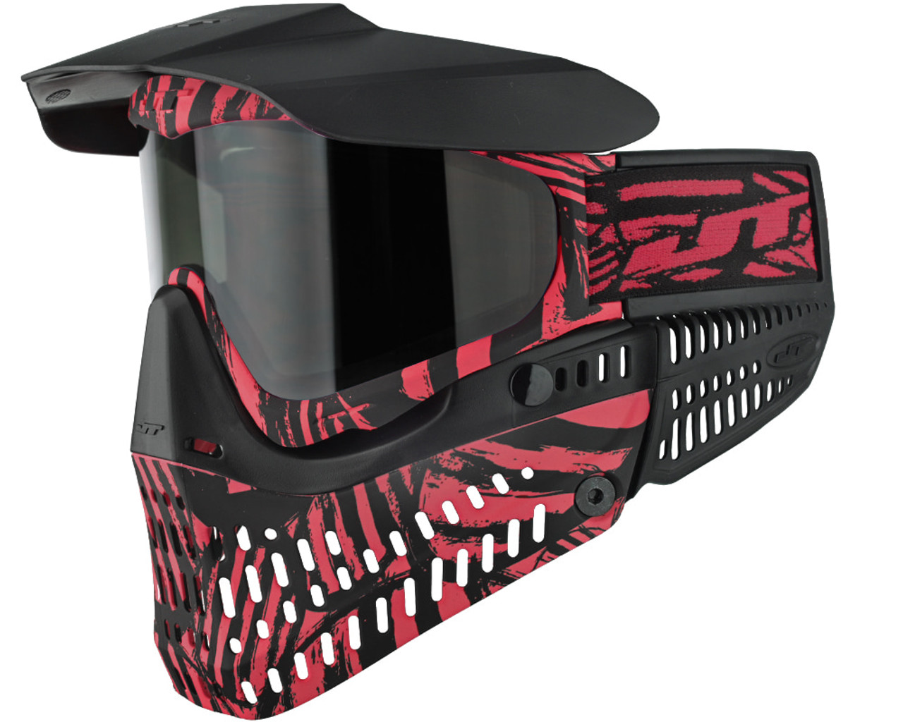 JT ProFlex X red/black ゴーグルマスク JT Proflex X Paintball Mask Red – DiscountPaintball.com