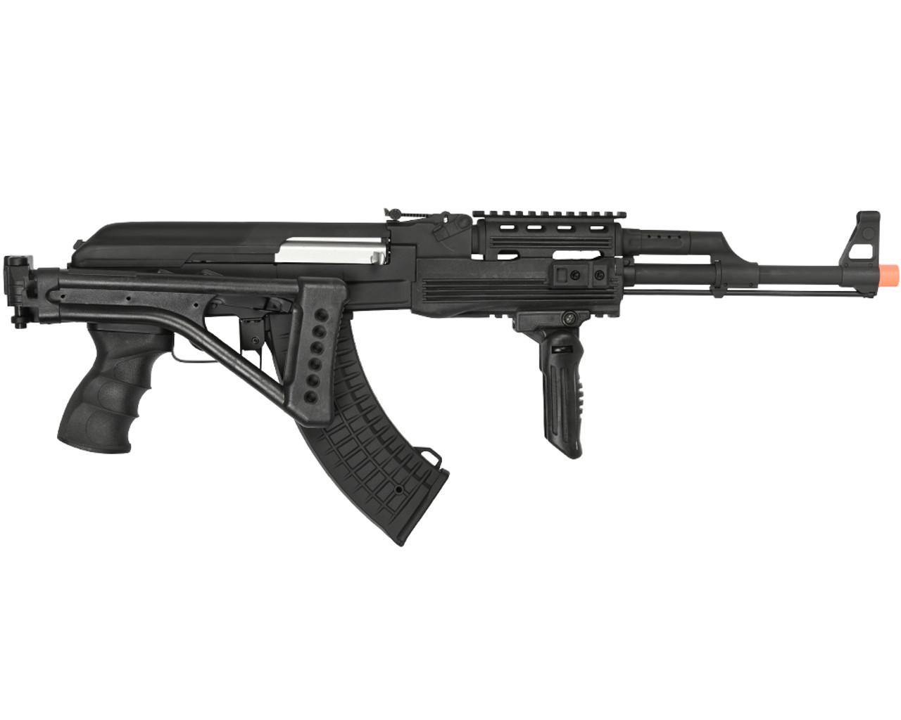 ak ページ Cybergun Kalashnikov AK-47 RIS w/ Folding Stock Airsoft Rifle