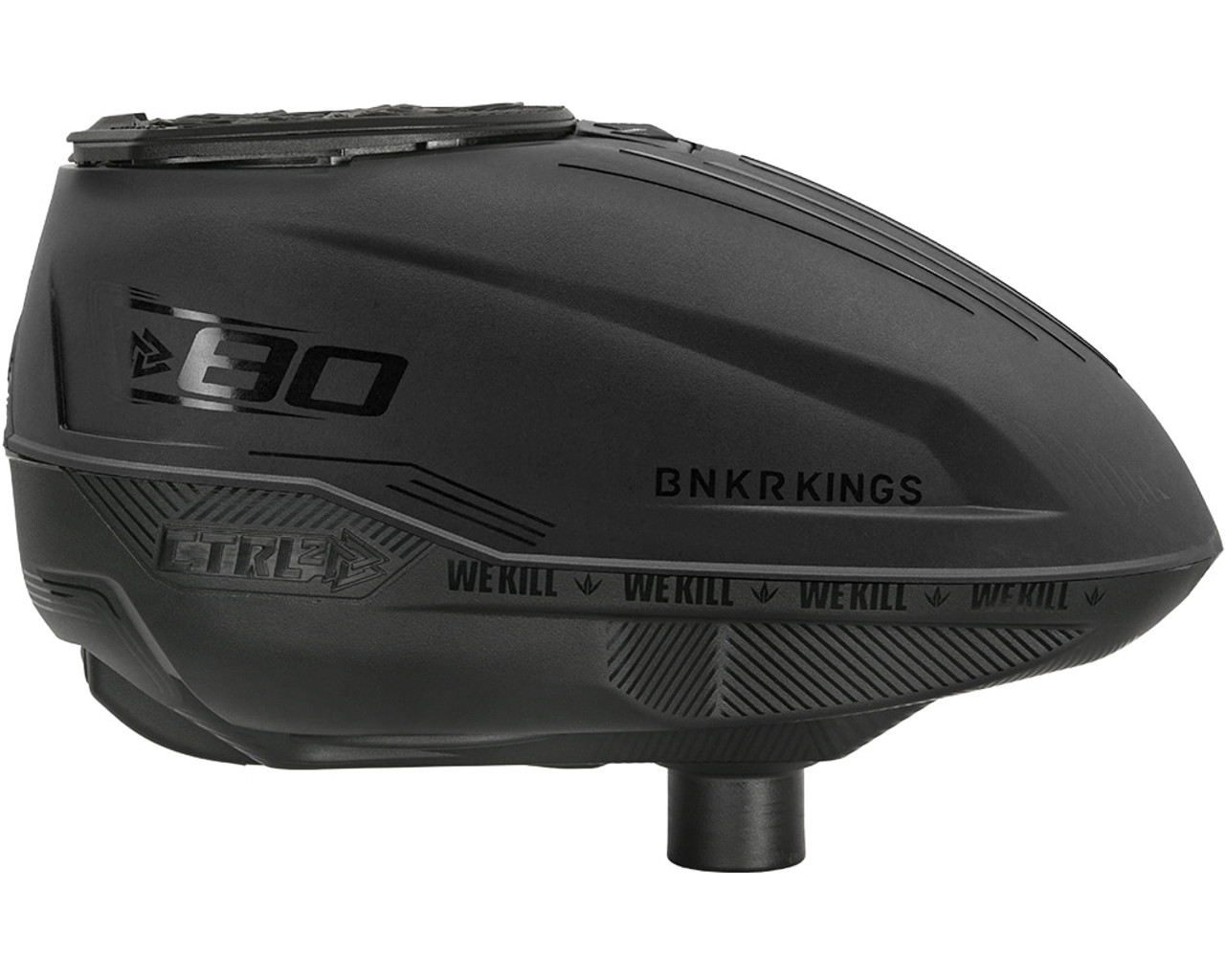 Bunkerkings CTRL2 280 Paintball Loader - Black
