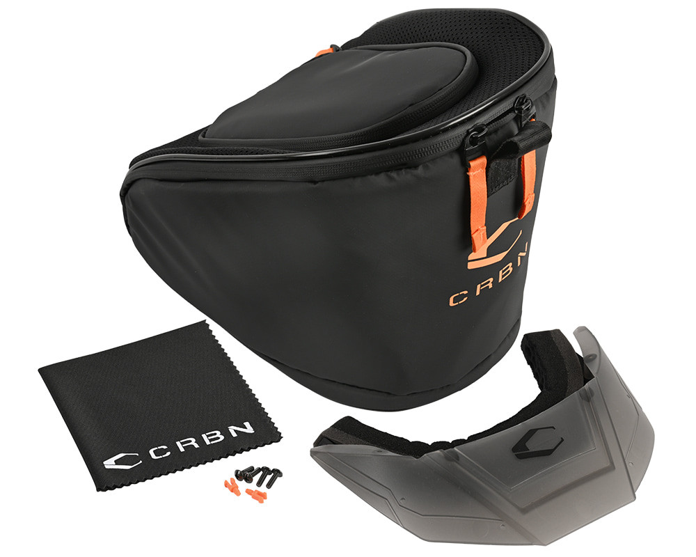 Carbon CRBN Zero Pro Paintball Mask (Less Coverage) Ghost