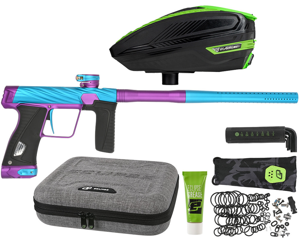 HK Army Orbit Gtek 180R Paintball Gun By Planet Eclipse w/ Free