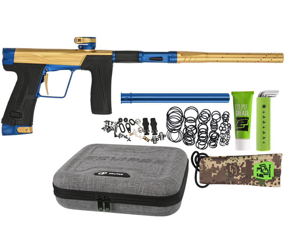 Planet Eclipse Geo R5 Paintball Gun - Resurgence (Gold/Blue)
