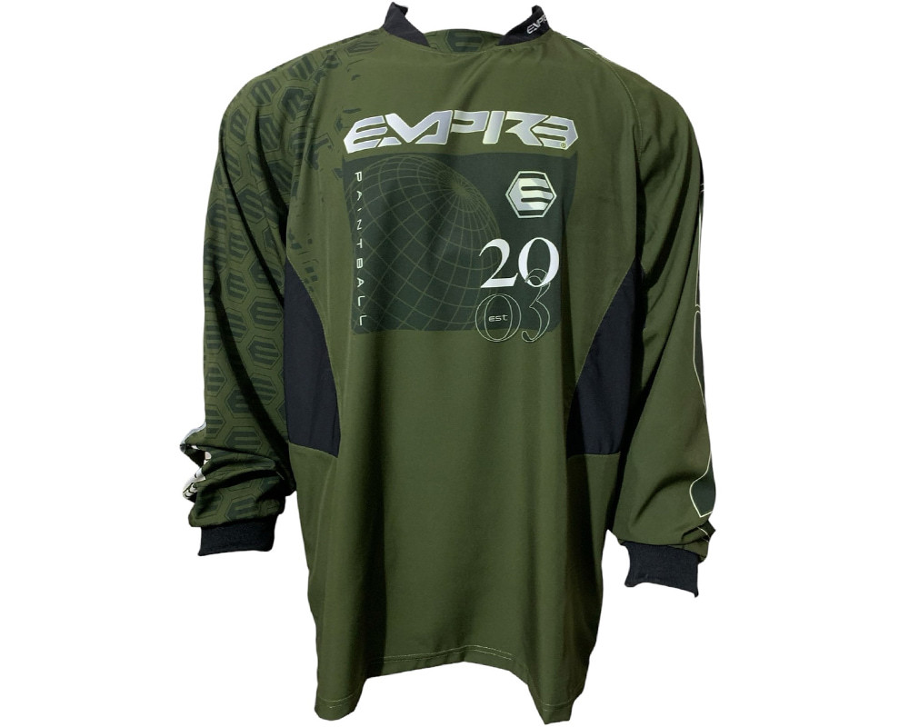 Maillot De Paintball Empire Prevail Limited 20th Anniversary, Vert Olive, Taille M